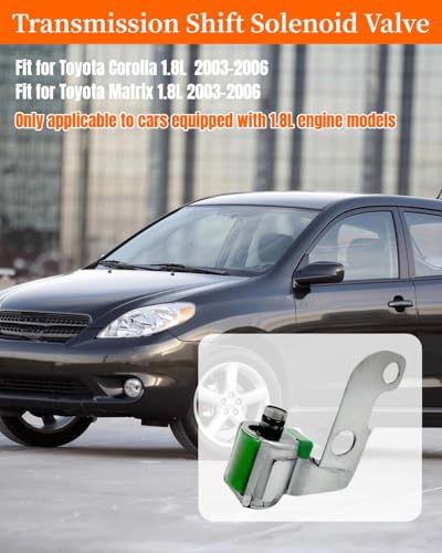 eosorssa Transmission Shift Solenoid Valve 3525012030 Fit for Toyota Corolla 18L Matrix 2003 2004 2005 2006 Replace A245E A246E - Image 3
