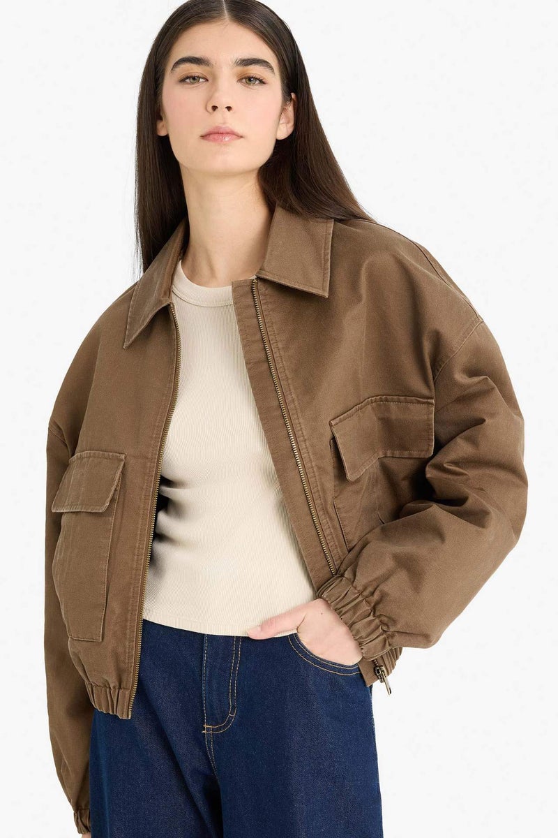 DeFacto Waterproof Relax Fit Puffer Jacket - Image 2