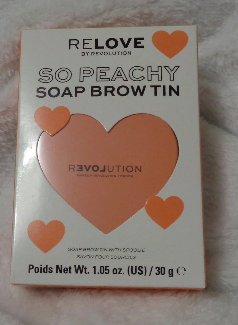 Revolution So Peachy Soap Brow Tin - Poids Net Wt. 1.05 oz. (US) / 30 g