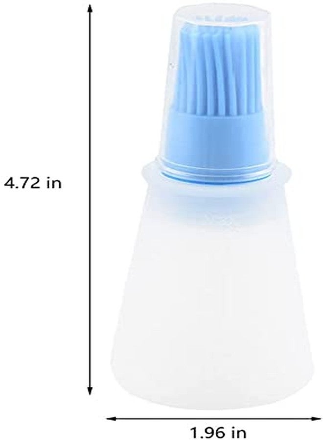 Tendula BBQ/Pastry Basting Brushes,Silicone Cooking Grill Barbecue Baking Pastry Oil/Honey/Sauce Bottle Brush, Orange - Image 3