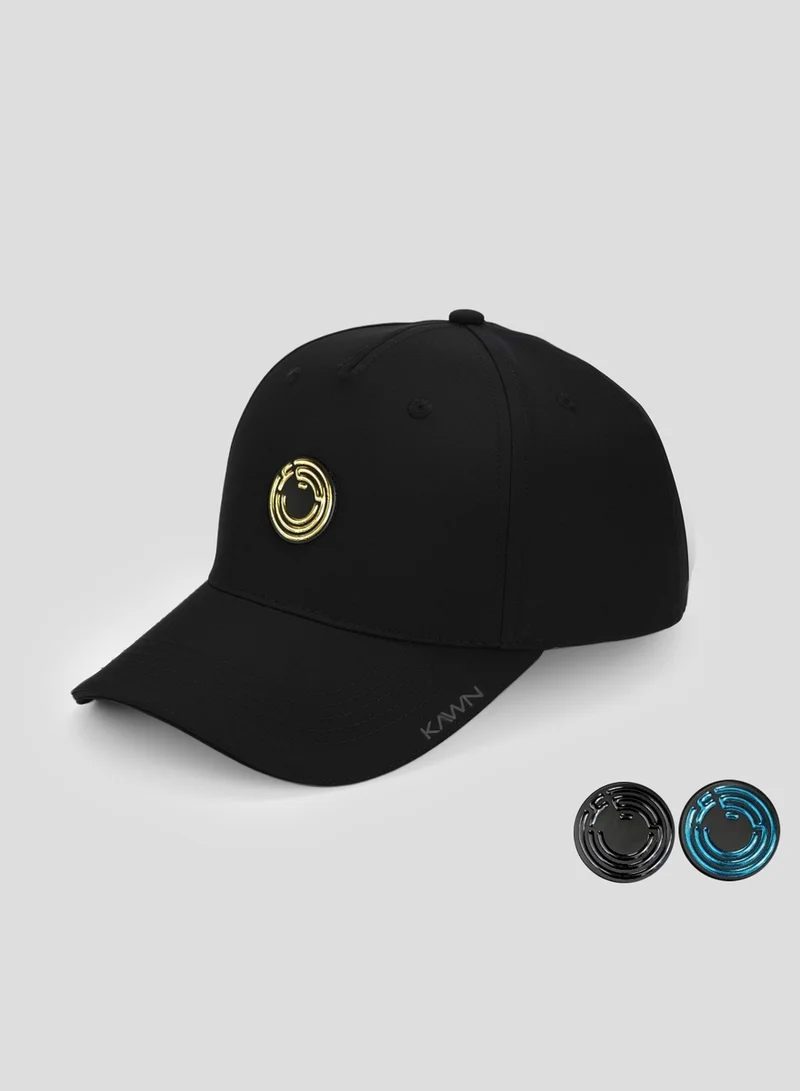 First Edition Velcro Cap Set With Multiple Colored Logos