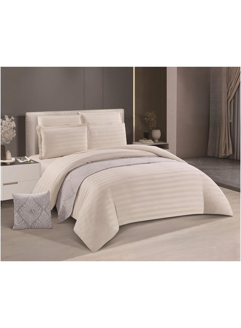 MARK A royal double hotel bedspread to give you elegance and comfort, made of the finest materials, size 240*260 cm  - Image 1
