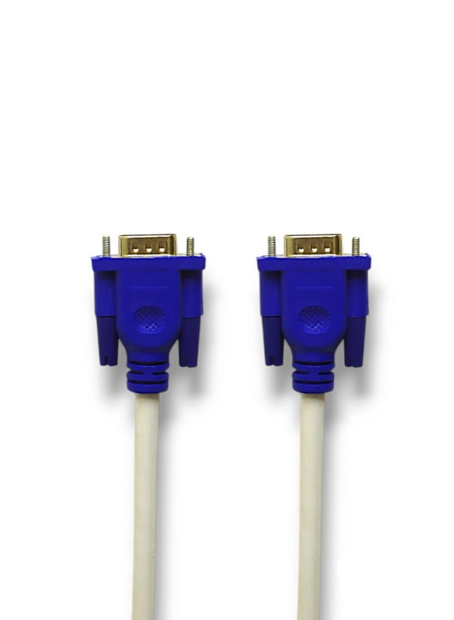 1.5m VGA Male to Male Cable – For high-quality connection to monitors and projectors - Image 2