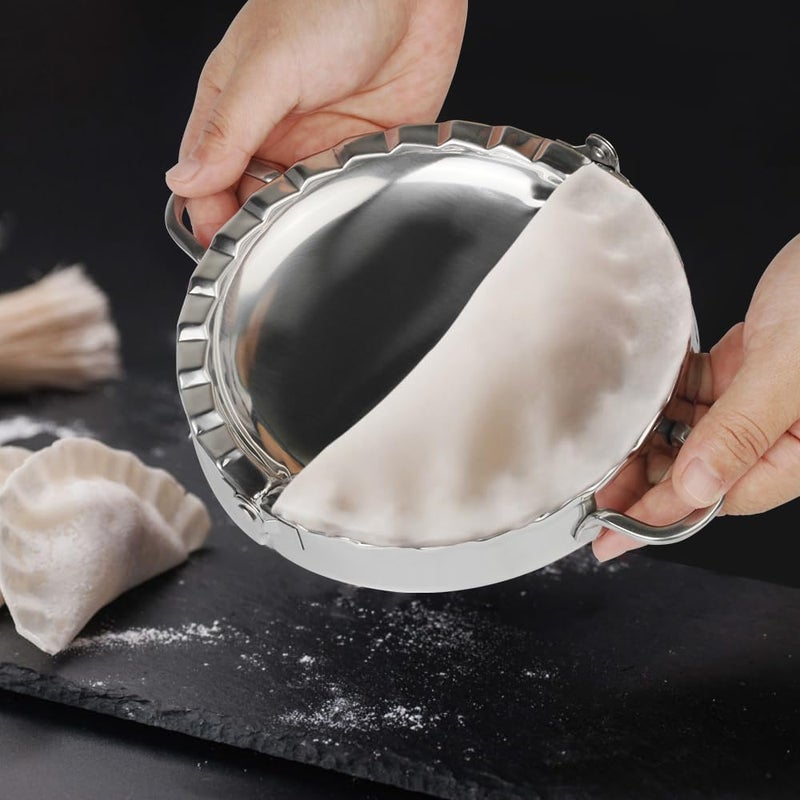 PAMISO Large Empanada Maker, 6.4 inch Stainless Steel Empanada Press, Meat Pocket Pie - Image 3
