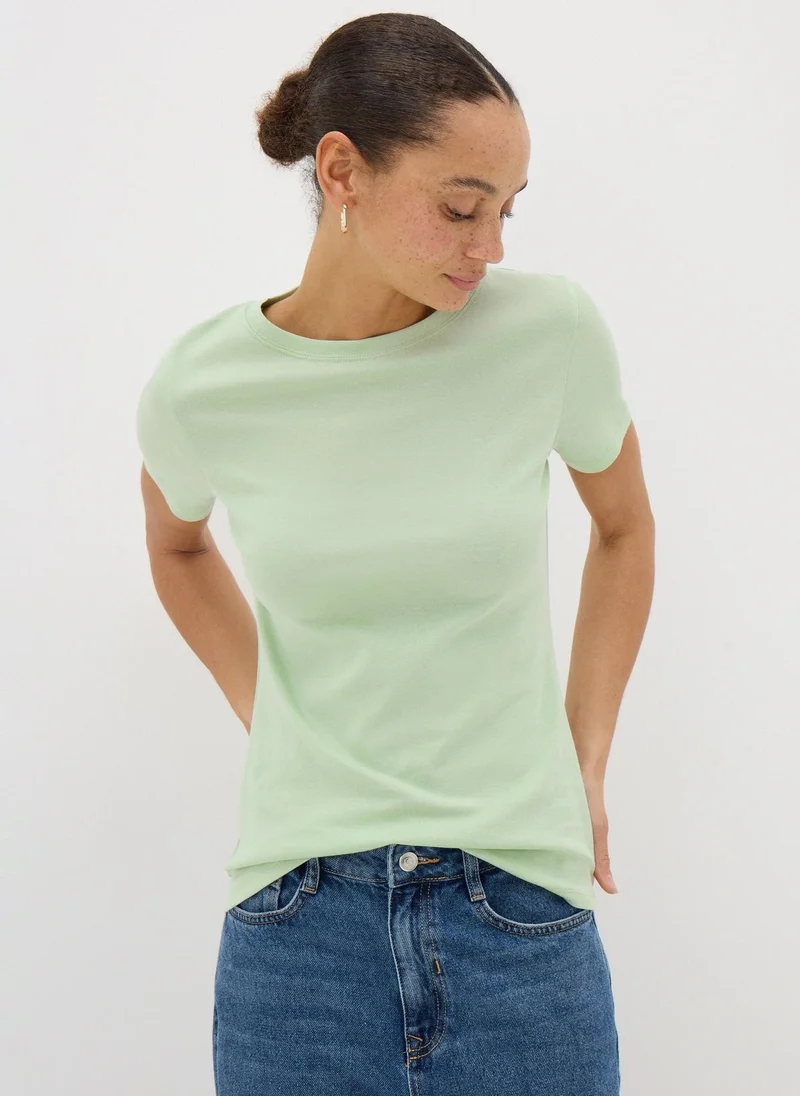 Matalan Green Fitted T-Shirt