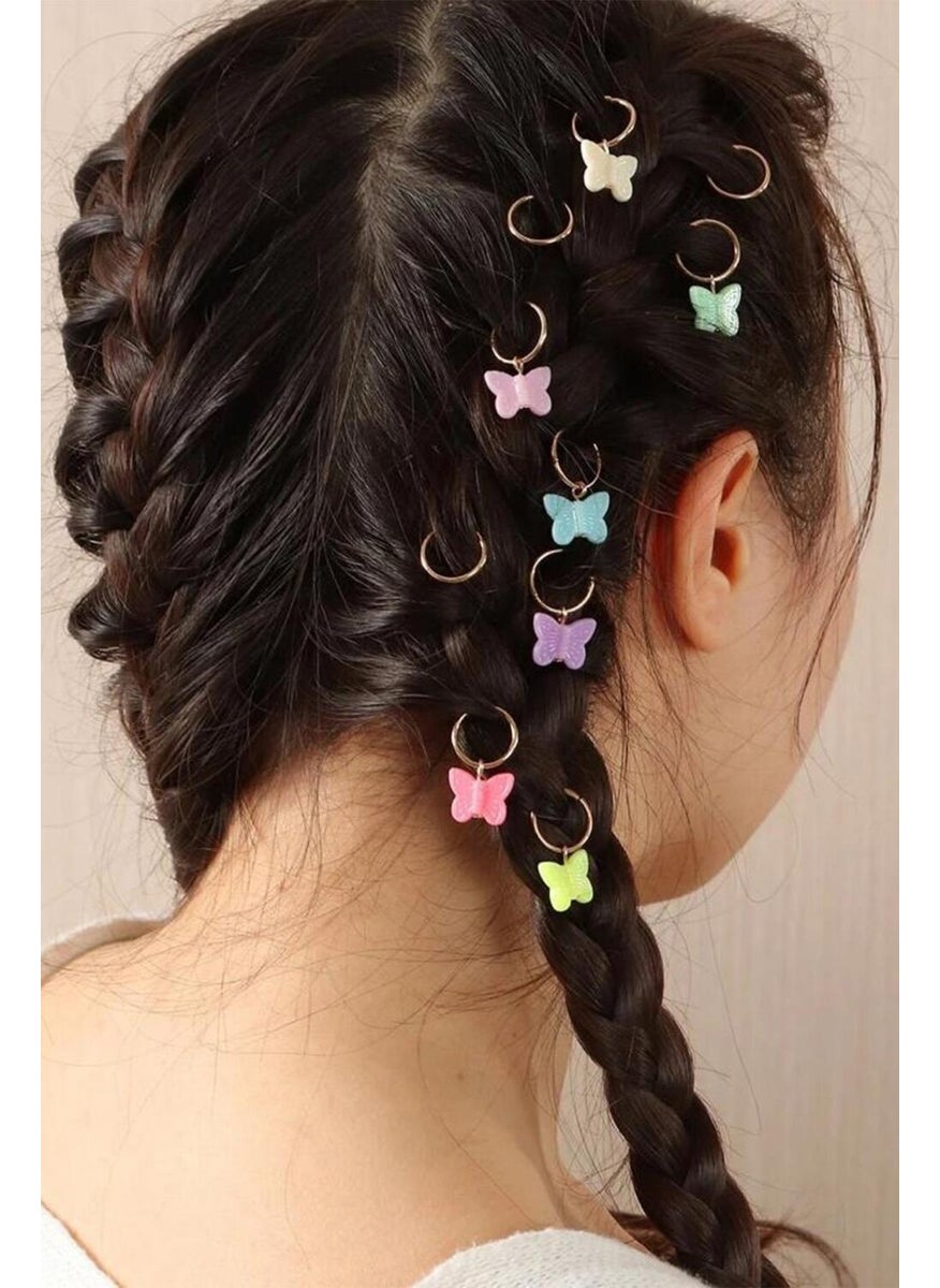 Bahels - Trend Butterfly Hair Earring Clasp Set - Image 1