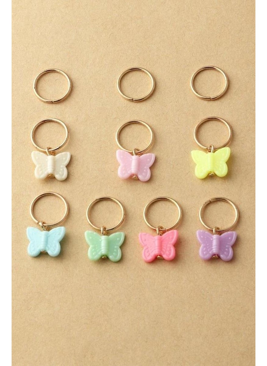 Bahels - Trend Butterfly Hair Earring Clasp Set - Image 1