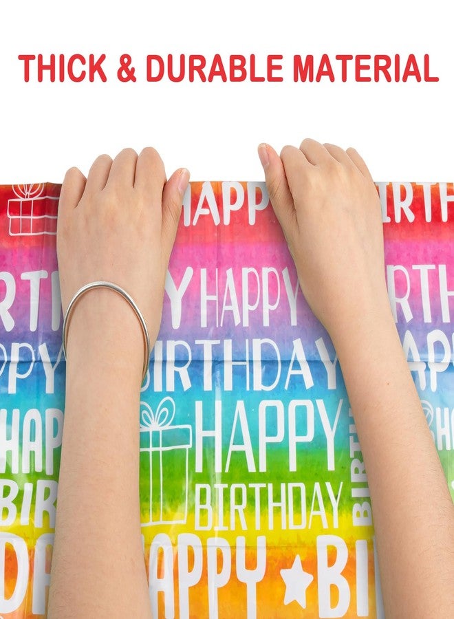 Sofier 2pcs Large Birthday Gift Bags 36''x56'' Jumbo Happy Birthday Gift Wrap Extra Large Plastic Gift Bags for Big Giant Presents Kids Party - Image 5