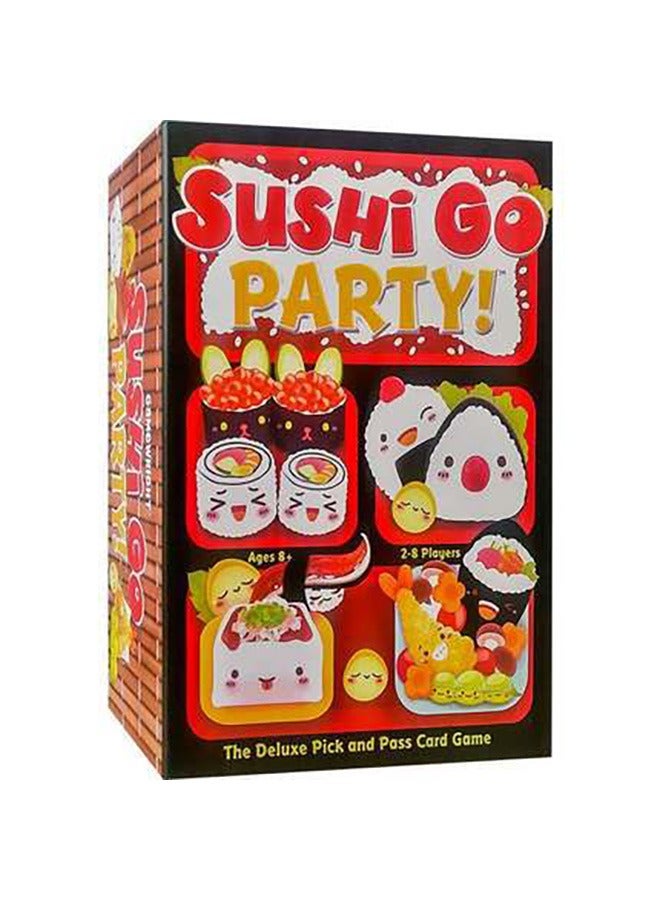 Sushi Go Party Card Game 2-8 people - Image 1
