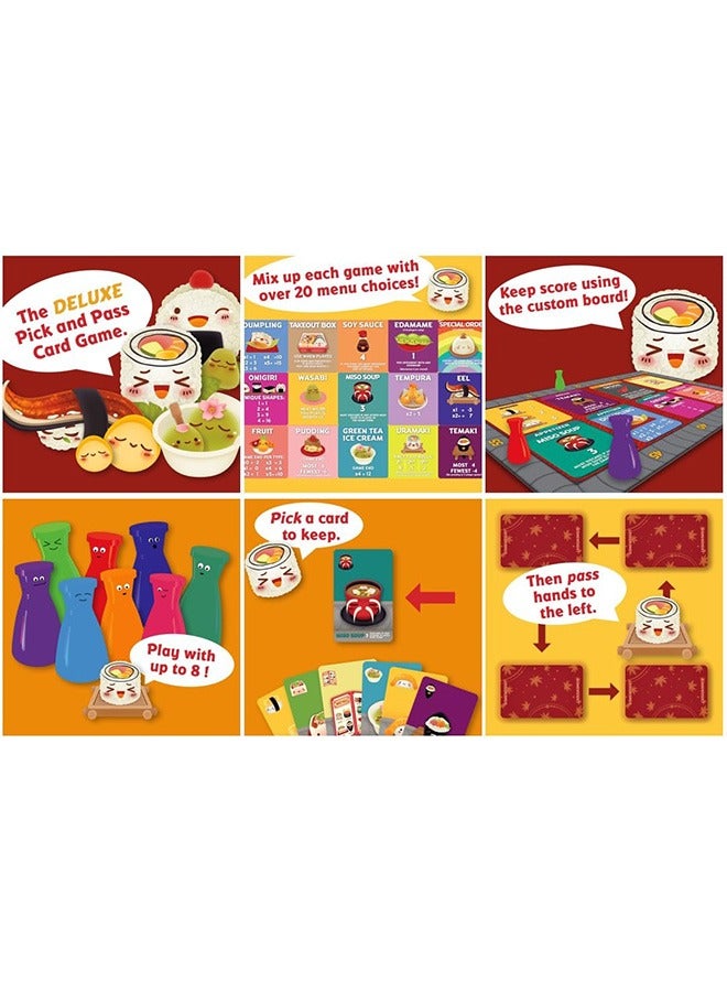 Sushi Go Party Card Game 2-8 people - Image 2