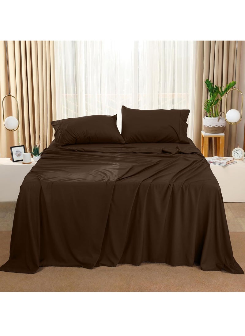 Generic Fitted Bed Sheet Set - 3 Piece - Soft Microfiber - Shrinkage and Fade Resistant - Easy Care - Bed Sheet - Bed Sheet - Bed Cover - Bed Sheets  - Image 2