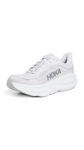 Hoka Women's Bondi 9 Sneaker, Stardust/Silver, 9 - Image 5