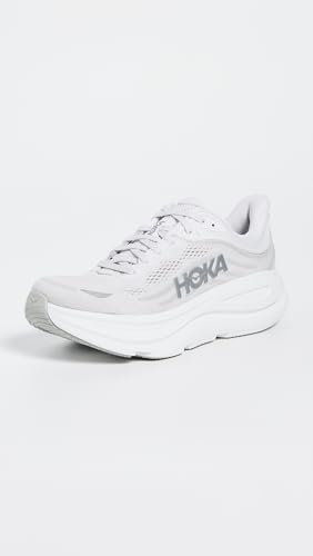 Hoka Women's Bondi 9 Sneaker, Stardust/Silver, 9 - Image 2