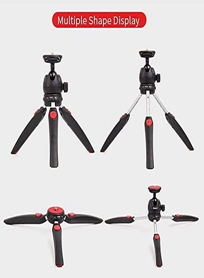 DUSALA Top Mini Portable Fold-able Extendable Tripod Stand for Mobile Phones and DSLR with Universal Mobile Phone Holder Convenient Telescopic Mini Tripod Table(MT-35) - Image 5