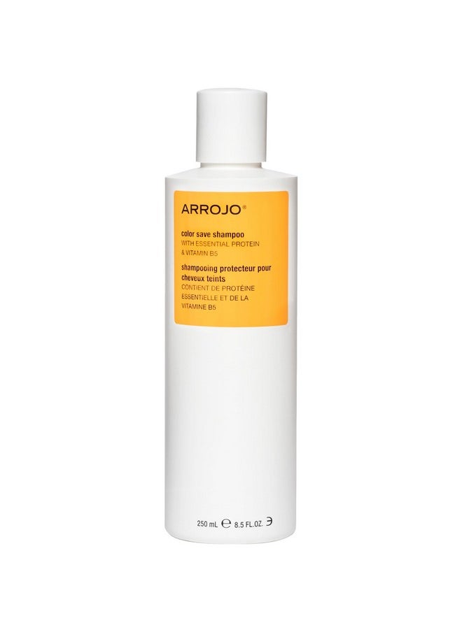ARROJO Color Save Shampoo For Color Treated Hair Hair Color Shampoo W/Protein & Vitamin B5 Hair Shampoo To Preserve Color & Add Shine Lindenblossom Scented Color Safe Shampoo  - Image 1