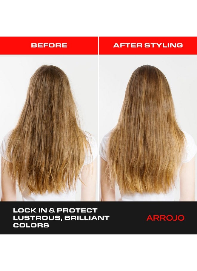 ARROJO Color Save Shampoo For Color Treated Hair Hair Color Shampoo W/Protein & Vitamin B5 Hair Shampoo To Preserve Color & Add Shine Lindenblossom Scented Color Safe Shampoo  - Image 3