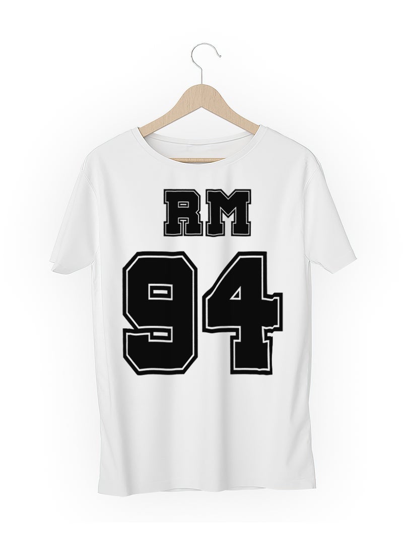 Fashion World Cotton T-shirt Printed with High-quality BTS RM94 - Image 3