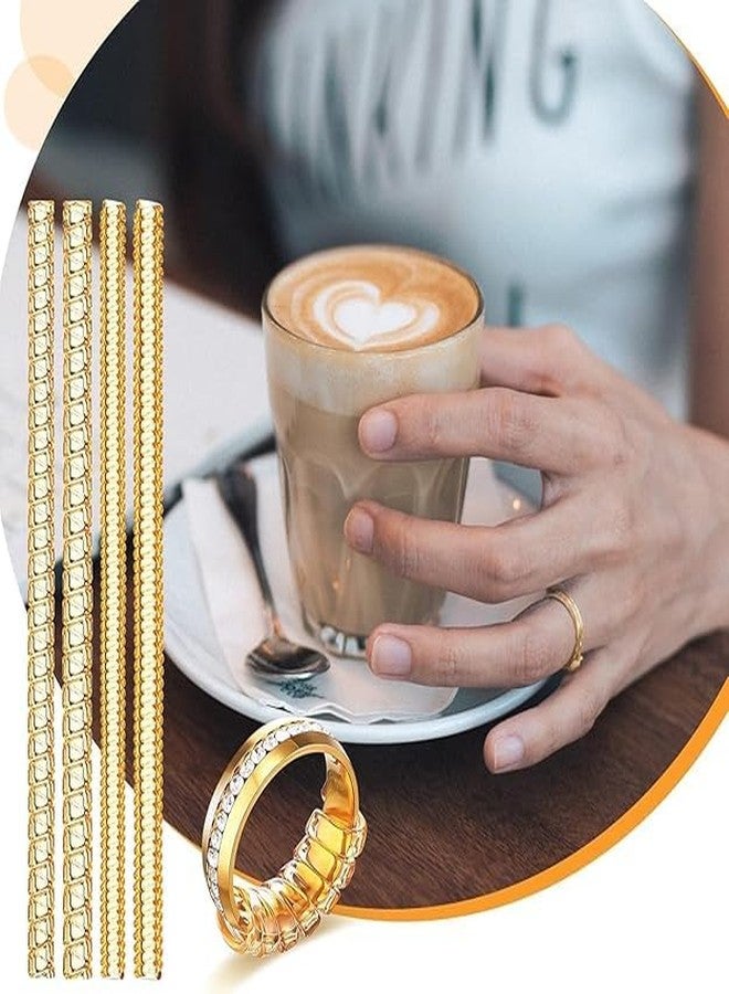 RMYKX Spiral Ring Size Adjuster for Loose Rings, Invisible Ring Resizer Set for Women & Men, Non-Slip Fit for Multiple Ring Sizes (Multicolor) - Image 2