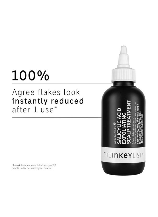 The Inkey List The INKEY List Salicylic Acid Exfoliating Scalp Treatment, Pre-Wash Salicylic Acid for Scalp, Helps Flaky, Itchy-Feeling Scalps and Hair Product Buildup, 5.07 fl oz  - Image 5