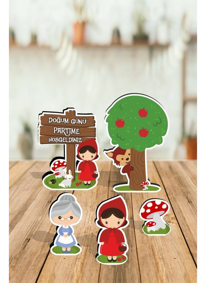 Neşeli Günlerim My Happy Days Little Red Riding Hood Concept Standing Board Set 