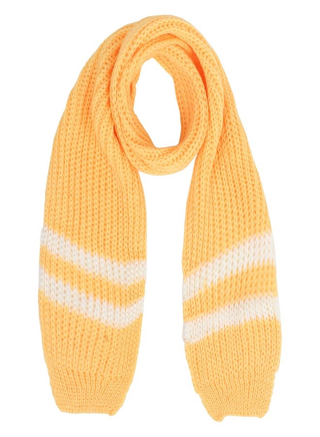Zacharias Boy's & Girls Kids Woolen Cap & Muffler Set of 2 (Yellow;1-4 Years) 1F-03 - Image 2