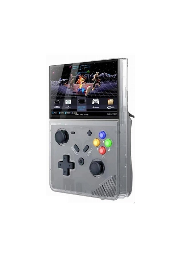 ELTRAZONE M18 Retro Handheld Game Console, 4.3" HD Screen, Built-in Classic Games, Portable Gaming Player with Long Battery Life, Supports Music & Video Playback – Black Transparent - Image 1