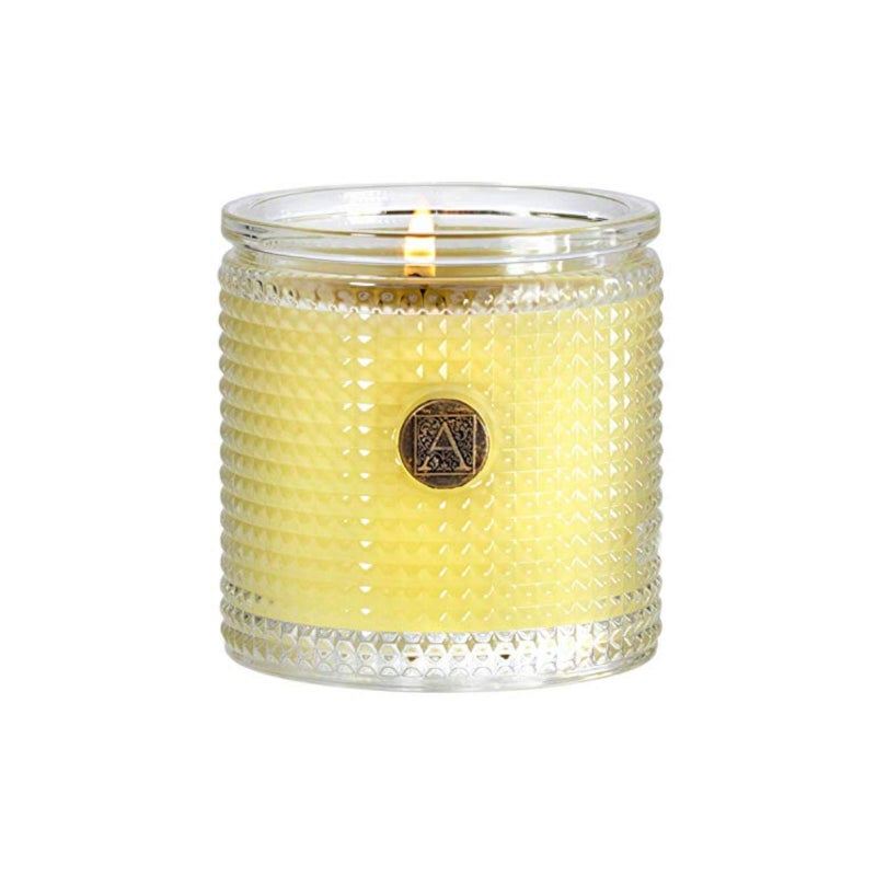 Sorbet Textured Glass Candle 55 oz by Aromatique 1