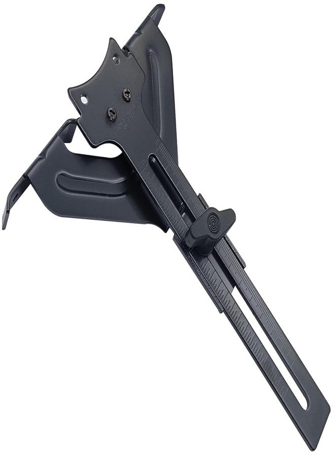 VIGORVIL DNP618 Edge Guide For DeWalt DCW600B 20V Max XR Cordless Router, DWP611 Compact Router, Porter-CabLe 450 and 451, Quickly Attaches to Fixed Base Compact Router DW6913 DCW600B - Image 2