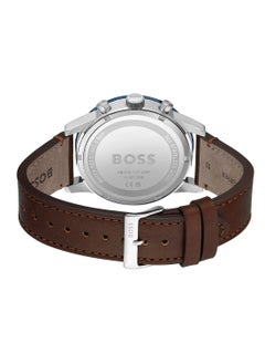 HUGO BOSS ساعة يد جلدية للرجال من ألور - 1513921  - Image 2