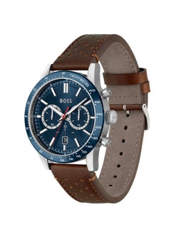 HUGO BOSS ساعة يد جلدية للرجال من ألور - 1513921  - Image 3
