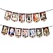 BCHOCKS Lumberjack First Birthday Photo Banner Baby Monthly Photo Prop Buffalo Plaid Camping Bunting Garland Woodland Party Decor - Image 2