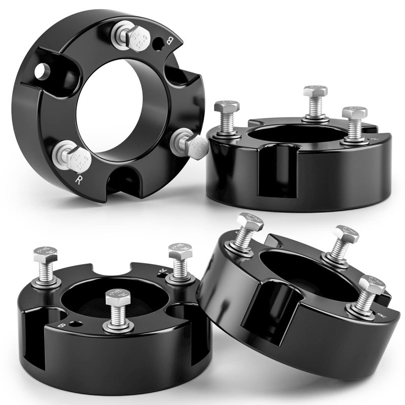 مجموعة رفع KSP 2 برونكو 2021 2022 2023 2 بوصة كاملة التعليق متوافقة مع فورد برونكو 4WD خارج الطريق 4 أبواب 4 قطع من الفضاءات المصنوعة من الألمنيوم 6061T6 المدلفن على شاحنة مع إطارات 275285315