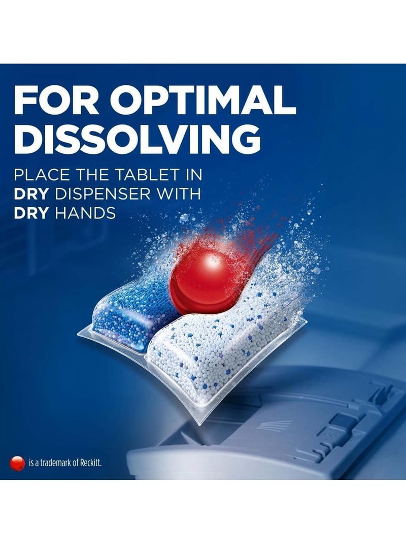 Finish Powerball Quantum Dishwasher Detergent Tablets – Powerful Grease & Stain Removal, Spot-Free Shine, Fast-Dissolving Pods, Advanced Glass Protection, Everyday Use - 88 Count Pack Of 1 - Image 4