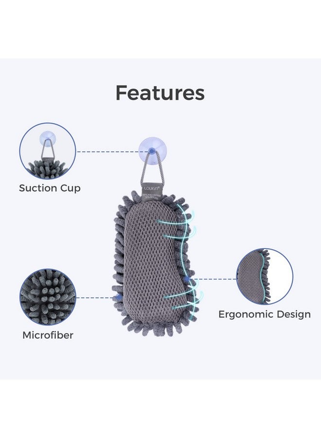 Loukin Shag Dry Erase Eraser (3.4 Fl Oz Whiteboard Cleaner Included), Microfiber Whiteboard Eraser, Washable Glass Board Eraser, For Classroom, Home And Office Use(1 Pack) - Image 5