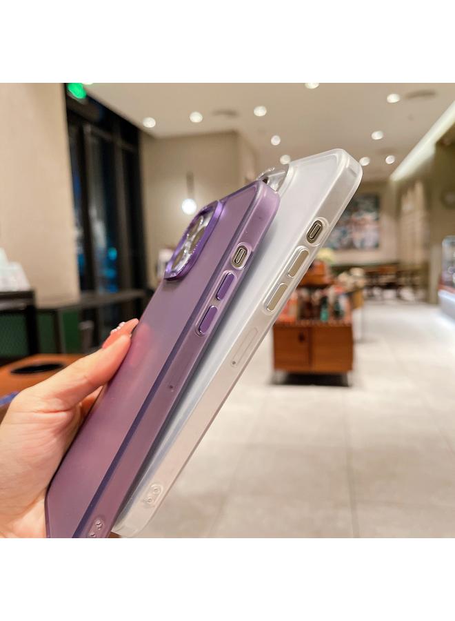 اس-توب جراب لهاتف iPhone 12 مصنوع من الجلد الملمس PC جراب هاتف واقٍ مقاوم للصدمات - Image 4