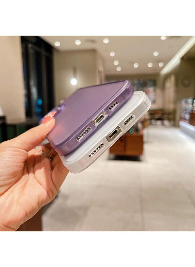 اس-توب جراب لهاتف iPhone 12 مصنوع من الجلد الملمس PC جراب هاتف واقٍ مقاوم للصدمات - Image 3