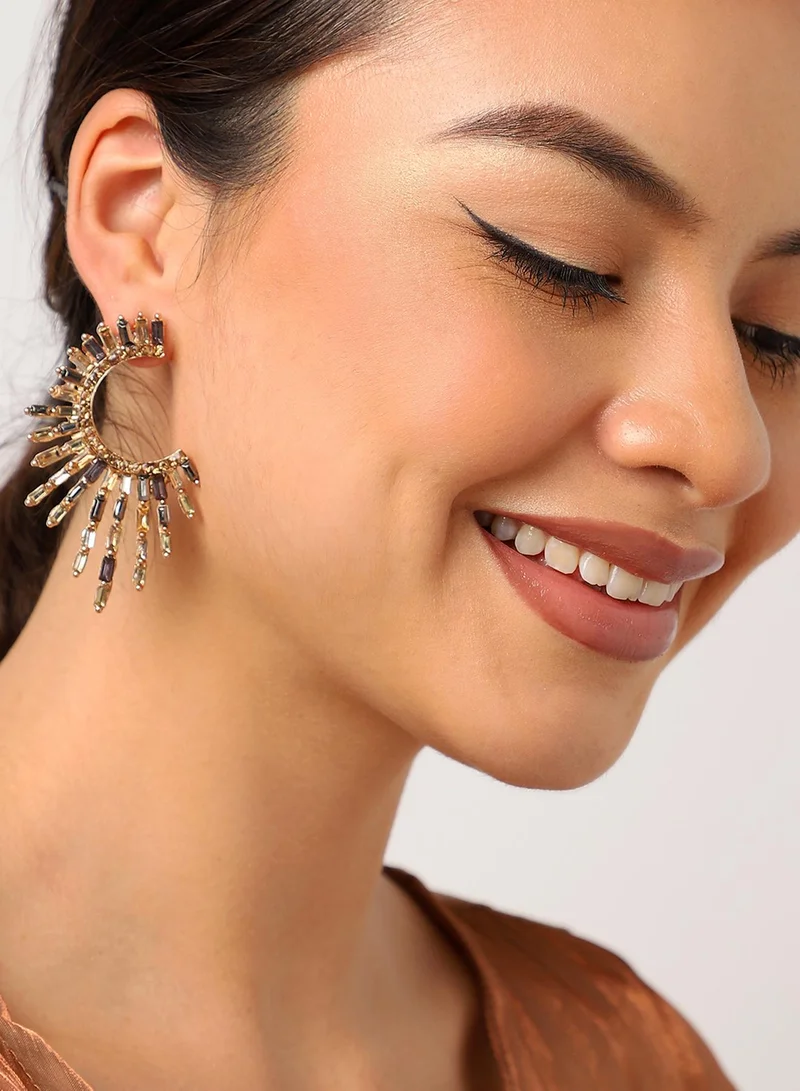 سوهي أصفاد أذن مرصعة بالحجر