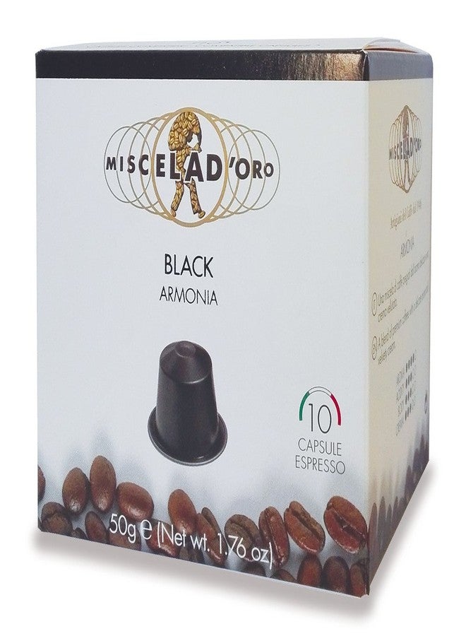Miscela d'Oro Espresso - Nespresso Compatible Capsules - Full Case - All blends (Black) - Image 2