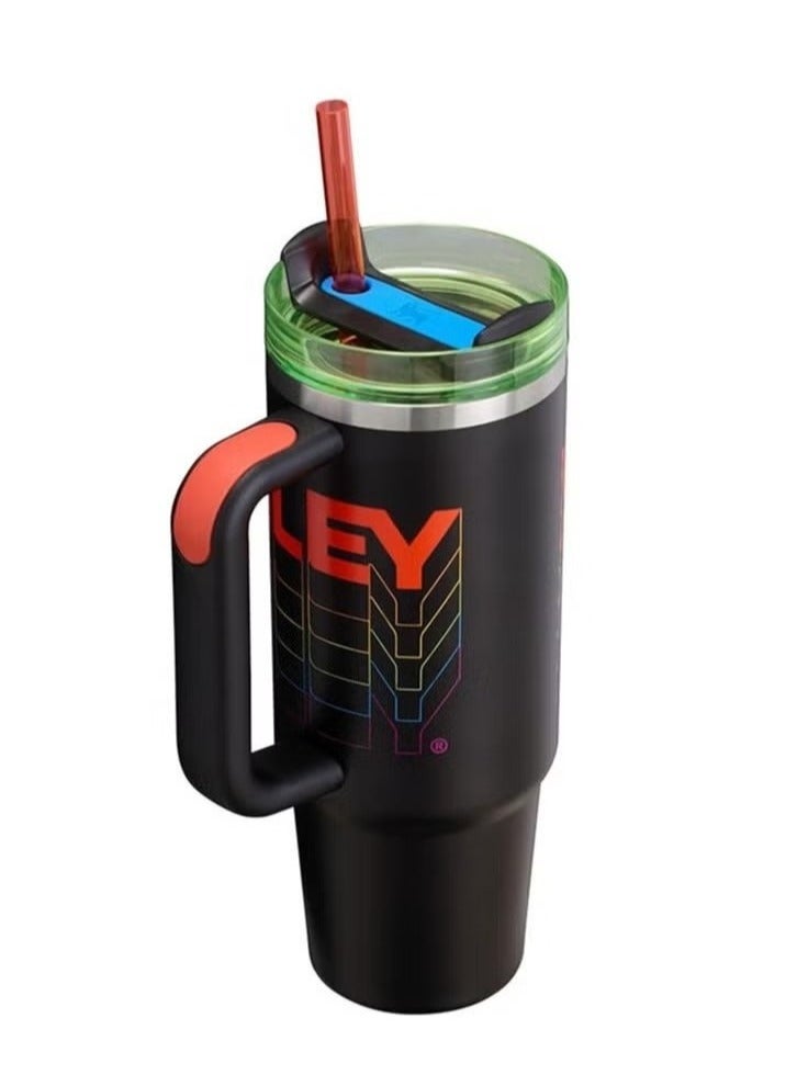 Stanley Quencher H2.0 FlowState Stainless Steel Vacuum Insulated Tumbler with Lid and Straw for Water, Iced Tea or Coffee, Smoothie and More, 40 oz  - Image 2