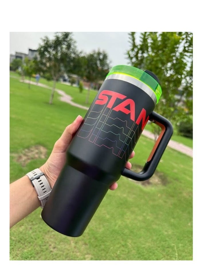 Stanley Quencher H2.0 FlowState Stainless Steel Vacuum Insulated Tumbler with Lid and Straw for Water, Iced Tea or Coffee, Smoothie and More, 40 oz  - Image 3
