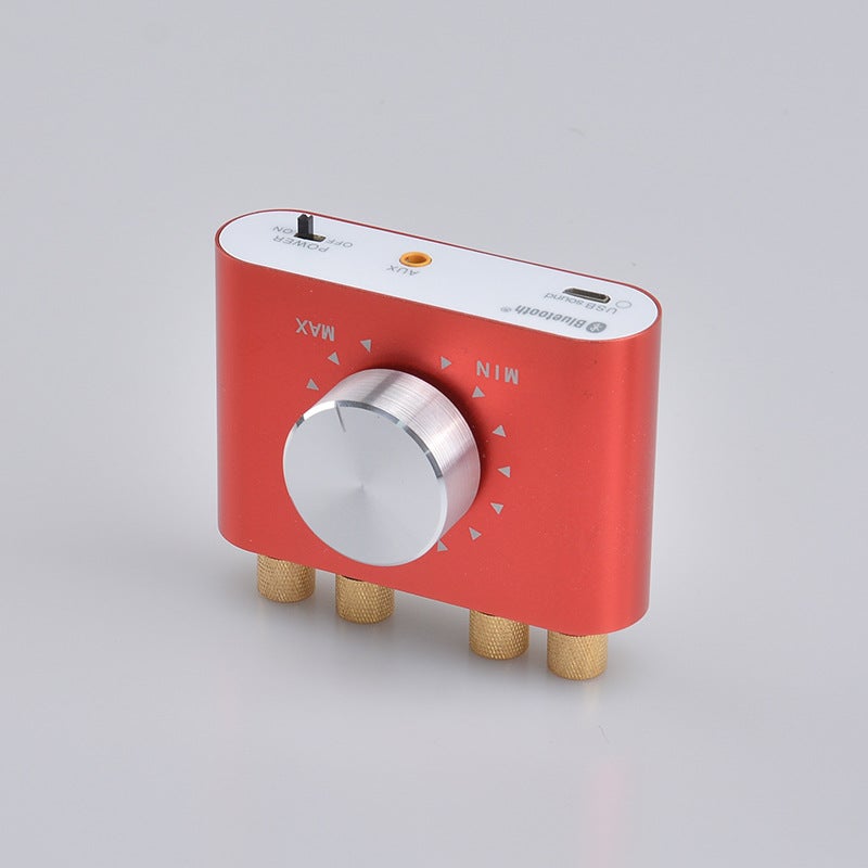 مضخم صوت صغير بلوتوث Zhi Aida X25 12V-24V مضخم صوت رقمي 100W مضخم صوت مكتبي منتج نهائي - Image 4