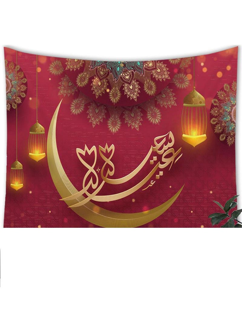 Bluejw 230x180cm Muhammed Ramadan Decorative Mural Tapestry  - Image 1