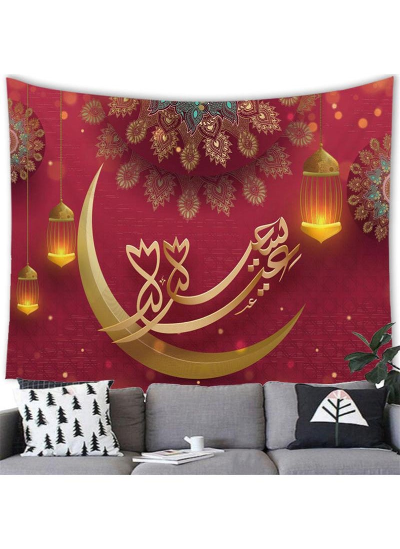 Bluejw 230x180cm Muhammed Ramadan Decorative Mural Tapestry  - Image 2
