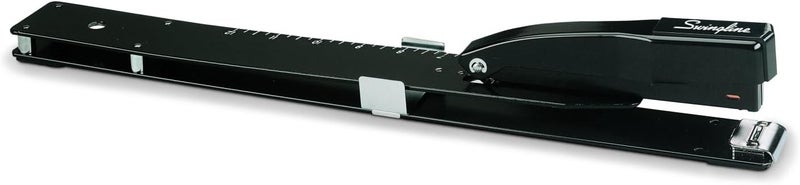 Swing Line Long Reach Stapler, 20 Sheet Capacity, Jam Free, 12" Reach, Metal, Black (S7034121P) - Image 5