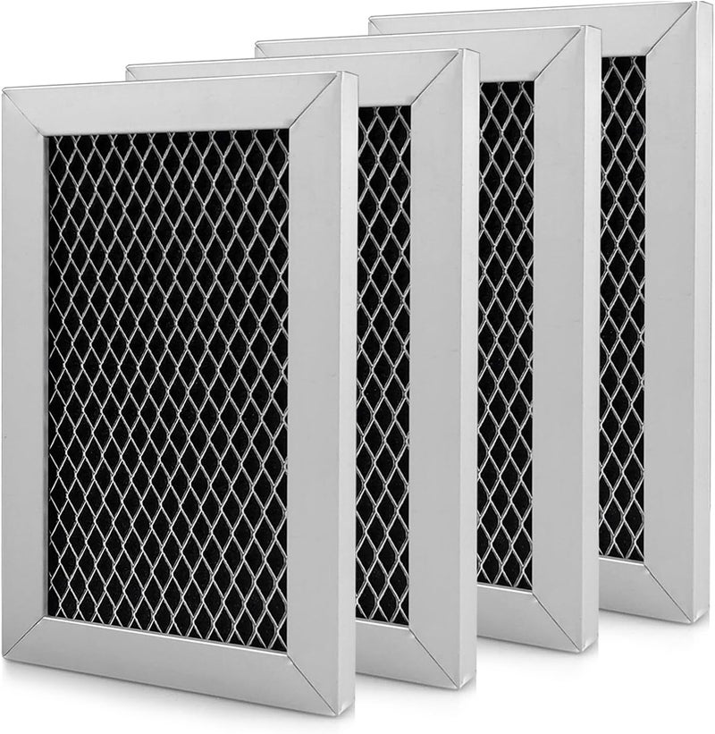akrishely 4 Pack W10892387 W10845250 Microwave Charcoal Filter Compatible with Whirlpool Microwave, Replaces 4455038, PS11769323, W10845250, WMH31017FW - Image 2
