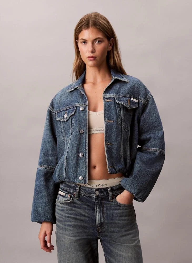 Calvin Klein Jeans Pocket Details Denim Jacket