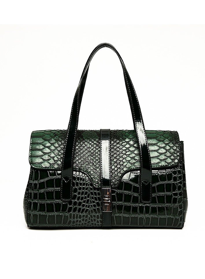 Mark Fairwhale New Crocodile Patterned Women's Handbag 