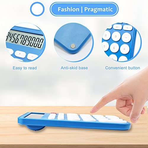 VEWINGL Standard Calculator, 12 Digit Large Display Desktop Calculator with Big Buttons for Office, School, Home & Business - Image 3