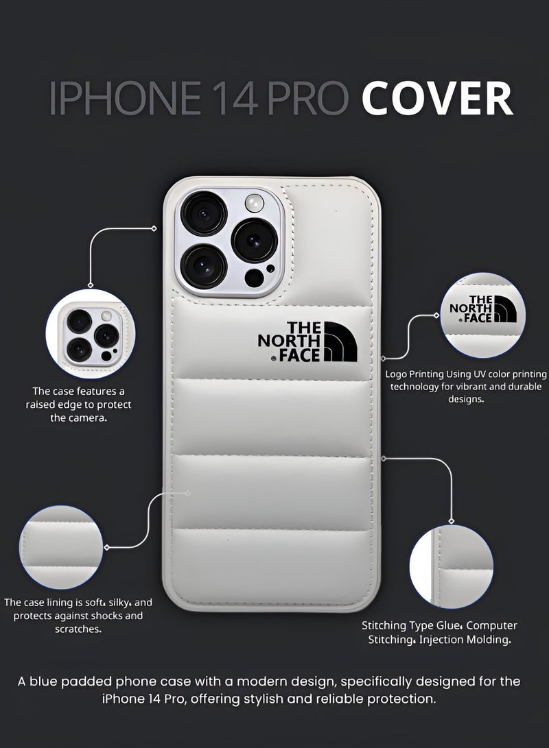 THE NORTH FACE iPhone 14 Pro Case - Full Protection Shockproof with Stylish Modern Design and Durable Materials for Long-Lasting Comfort and Use  - Image 2