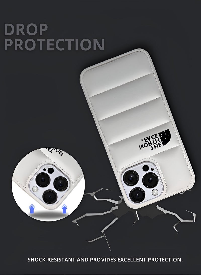THE NORTH FACE iPhone 14 Pro Case - Full Protection Shockproof with Stylish Modern Design and Durable Materials for Long-Lasting Comfort and Use  - Image 3